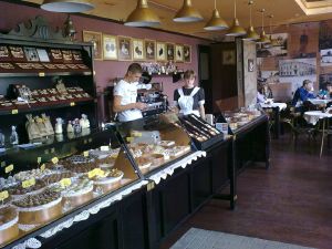 Lviv's chocolate shop