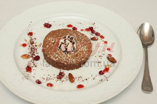 изображение Шоколадный мусс с миндалем (150 г) ---	63 грн