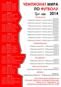 зображення "Пивна мануфактура": Чемпіонат світу з футболу 2014! (12.06 - 13.07)