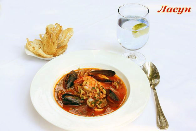 изображение Итальянский рыбный суп «зупа ди пеше» (300 г) --- 129 грн.
