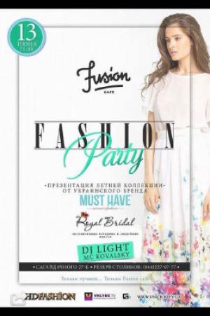 изображение Fashion party во Fusion Cafe (13.06)