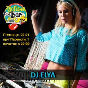 изображение Yellow Taxi Bar: Драйвова музика вiд яскравої DJ ELYA! (29.01)