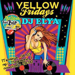 зображення Смакуй життя у ритмi YELLOW FRIDAYS! (04.03)