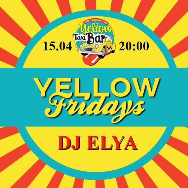 изображение Yellow Taxi Bar: #YELLOW_FRIDAY! (15.04)
