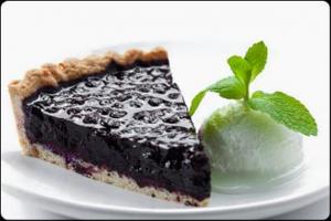 зображення Боровик: Відкритий чорничний пиріг