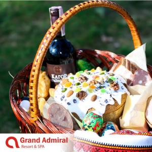 зображення Grand Admiral Resort & SPAЕ: У вас буде самий щедрий, найсмачніший і саме домашний великодній кошик!