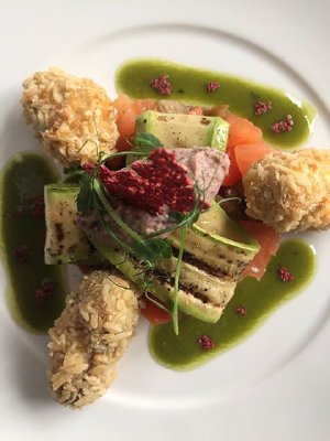 изображение SANPAOLO: "Хрустящий умный салат с печеными овощами"