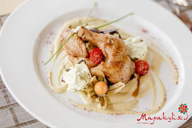 изображение Вкусно, сытно и с удовольствием обедайте в ресторане "Маракуйя" на Оболони!