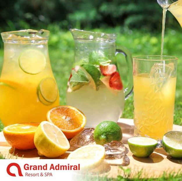 изображение Grand Admiral Resort & SPA: Под жарким солнцем — тонизирующие лимонады 🍹