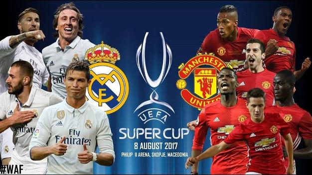 изображение "VILLER": "Реал Мадрид" и "Манчестер Юнайтед" встретятся в матче за Суперкубок УЕФА (08.08)