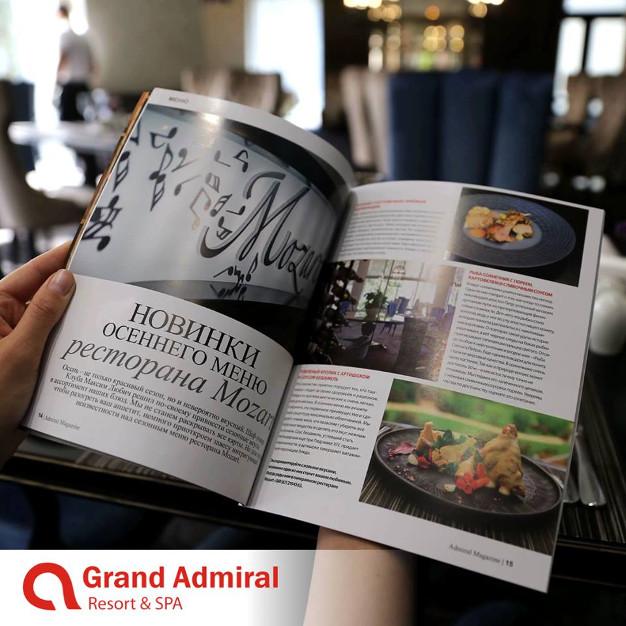 изображение Grand Admiral Resort & SPA: Корпоративный журнал Admiral Magazine