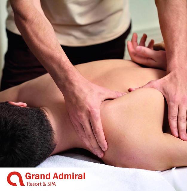 изображение Grand Admiral Resort & SPA: Ритуал для мужчин Back & Shoulders & Feet