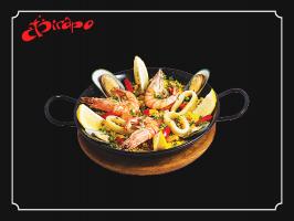 изображение Фигаро: Блюдо недели - Паэлья с морепродуктами в два раза дешевле!