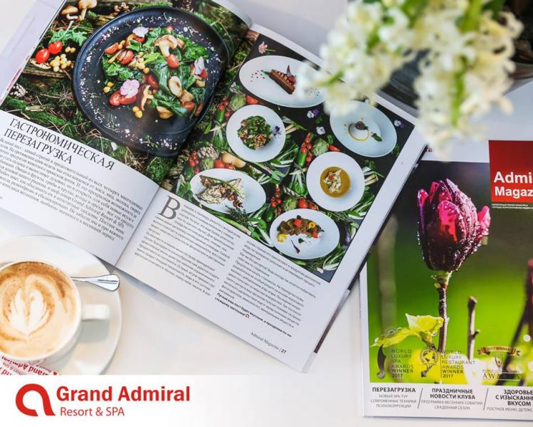 зображення Grand Admiral Resort & SPA: Весняний випуск Admiral Magazine