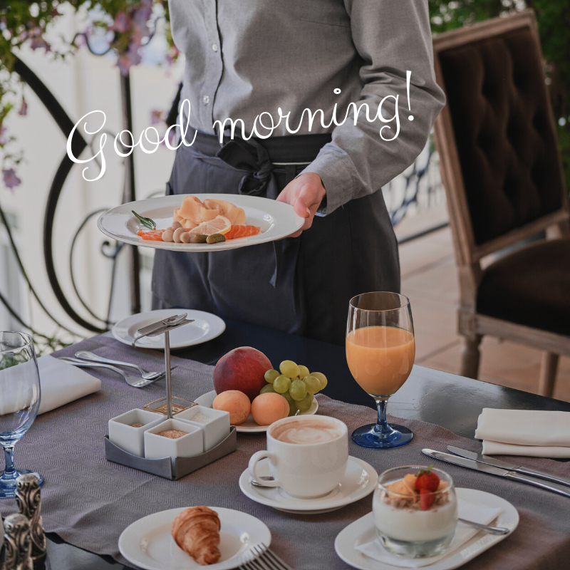 изображение "Терраса": Пятничный завтрак должен быть правильным!