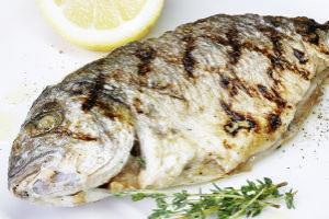 image GRILLED GILT-HEAD SEABREAM: GOODMAN GOES A-FISHING