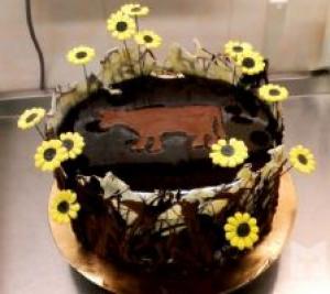 изображение Шоколадный торт Захер от шеф-повара Шляпы