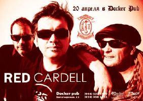 зображення У Докер пабі і в Докерс АВС - фольк-панк від групи Red Cardell! (20.04 - 22.04)