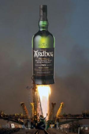 изображение SINGLE: Ardbeg - первый космический виски!